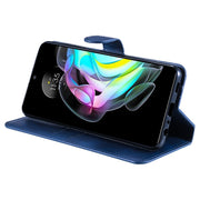 Custodia in pelle per telefono a conchiglia orizzontale con texture classica in vitello, For Motorola Moto Edge 20, For vivo Y21 / Y33S, For Xiaomi Mi 11T / 11T Pro