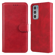 Custodia in pelle per telefono a conchiglia orizzontale con texture classica in vitello, For Motorola Moto Edge 20, For vivo Y21 / Y33S, For Xiaomi Mi 11T / 11T Pro