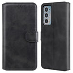 Custodia in pelle per telefono a conchiglia orizzontale con texture classica in vitello, For Motorola Moto Edge 20, For vivo Y21 / Y33S, For Xiaomi Mi 11T / 11T Pro