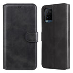 Custodia in pelle per telefono a conchiglia orizzontale con texture classica in vitello, For Motorola Moto Edge 20, For vivo Y21 / Y33S, For Xiaomi Mi 11T / 11T Pro