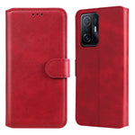 Custodia in pelle per telefono a conchiglia orizzontale con texture classica in vitello, For Motorola Moto Edge 20, For vivo Y21 / Y33S, For Xiaomi Mi 11T / 11T Pro