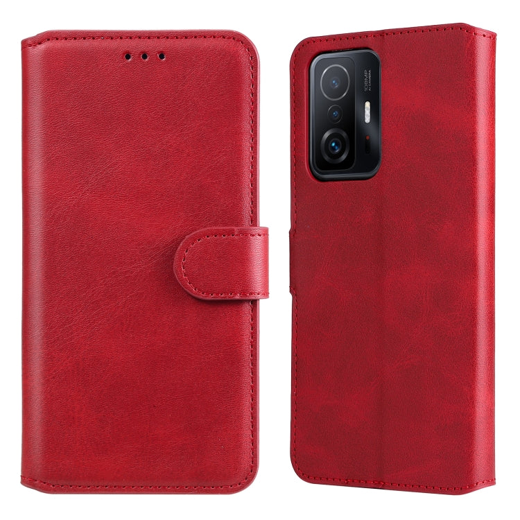 Custodia in pelle per telefono a conchiglia orizzontale con texture classica in vitello, For Motorola Moto Edge 20, For vivo Y21 / Y33S, For Xiaomi Mi 11T / 11T Pro