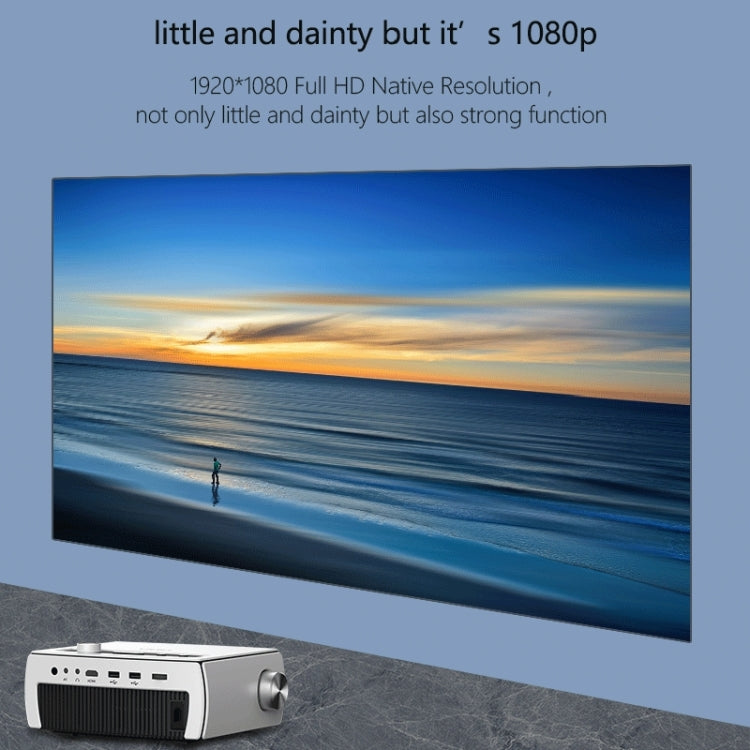 Proiettore HD LCD 1920x1080 2500 Lumen Android portatile