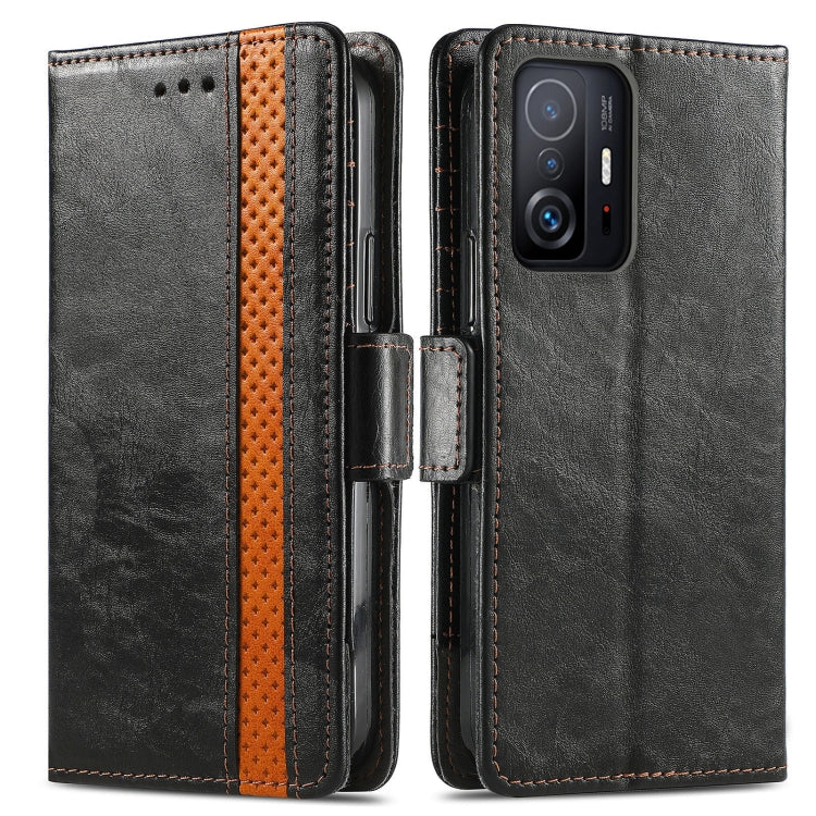 CustodiaCustodia in pelle con doppia fibbia magnetica Neo Splicing con supporto, slot per schede e portafoglio, For Doogee N40 Pro, For Infinix Zero 8, For Vodafone Smart E11, For Wiko Power U30, For Xiaomi 11T / 11T Pro, For Samsung Galaxy S20 FE