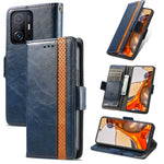 CustodiaCustodia in pelle con doppia fibbia magnetica Neo Splicing con supporto, slot per schede e portafoglio, For Doogee N40 Pro, For Infinix Zero 8, For Vodafone Smart E11, For Wiko Power U30, For Xiaomi 11T / 11T Pro, For Samsung Galaxy S20 FE