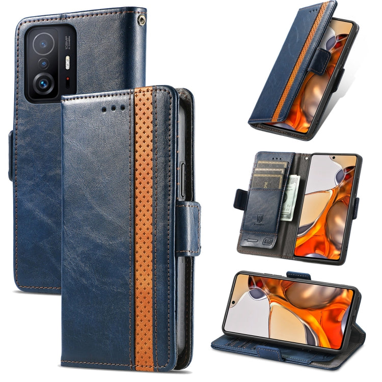 CustodiaCustodia in pelle con doppia fibbia magnetica Neo Splicing con supporto, slot per schede e portafoglio, For Doogee N40 Pro, For Infinix Zero 8, For Vodafone Smart E11, For Wiko Power U30, For Xiaomi 11T / 11T Pro, For Samsung Galaxy S20 FE