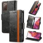 CustodiaCustodia in pelle con doppia fibbia magnetica Neo Splicing con supporto, slot per schede e portafoglio, For Doogee N40 Pro, For Infinix Zero 8, For Vodafone Smart E11, For Wiko Power U30, For Xiaomi 11T / 11T Pro, For Samsung Galaxy S20 FE