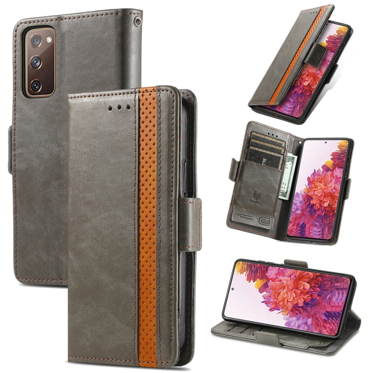 CustodiaCustodia in pelle con doppia fibbia magnetica Neo Splicing con supporto, slot per schede e portafoglio, For Doogee N40 Pro, For Infinix Zero 8, For Vodafone Smart E11, For Wiko Power U30, For Xiaomi 11T / 11T Pro, For Samsung Galaxy S20 FE