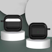 Custodia protettiva per auricolari anticaduta in fibra di carbonio, For AirPods 3