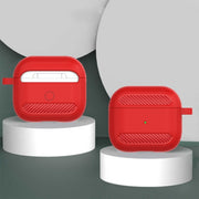 Custodia protettiva per auricolari anticaduta in fibra di carbonio, For AirPods 3