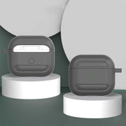 Custodia protettiva per auricolari anticaduta in fibra di carbonio, For AirPods 3