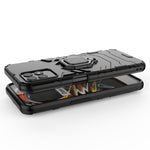 Custodia protettiva antiurto per PC + TPU con supporto per anello magnetico, For OPPO Realme 8i