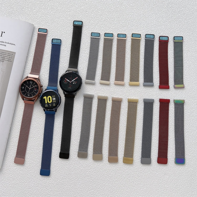 Cinturino in acciaio Milano 20mm e 22mm per Galaxy Watch4