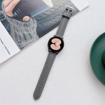Cinturino cinturino in pelle cucito, For Samsung Galaxy Watch4 40mm / 44mm