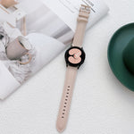 Cinturino cinturino in pelle cucito, For Samsung Galaxy Watch4 40mm / 44mm