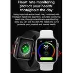 T500 Smart Watch con touch screen TFT da 1,44 pollici, supporto monitoraggio del sonno / monitoraggio della frequenza cardiaca / chiamata Bluetooth / riproduzione musicale Bluetooth