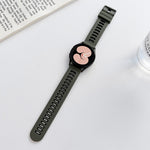 Cinturino in silicone bicolore, For Samsung Galaxy Watch4 40mm / 44mm