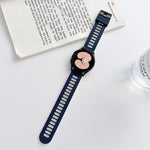Cinturino in silicone bicolore, For Samsung Galaxy Watch4 40mm / 44mm