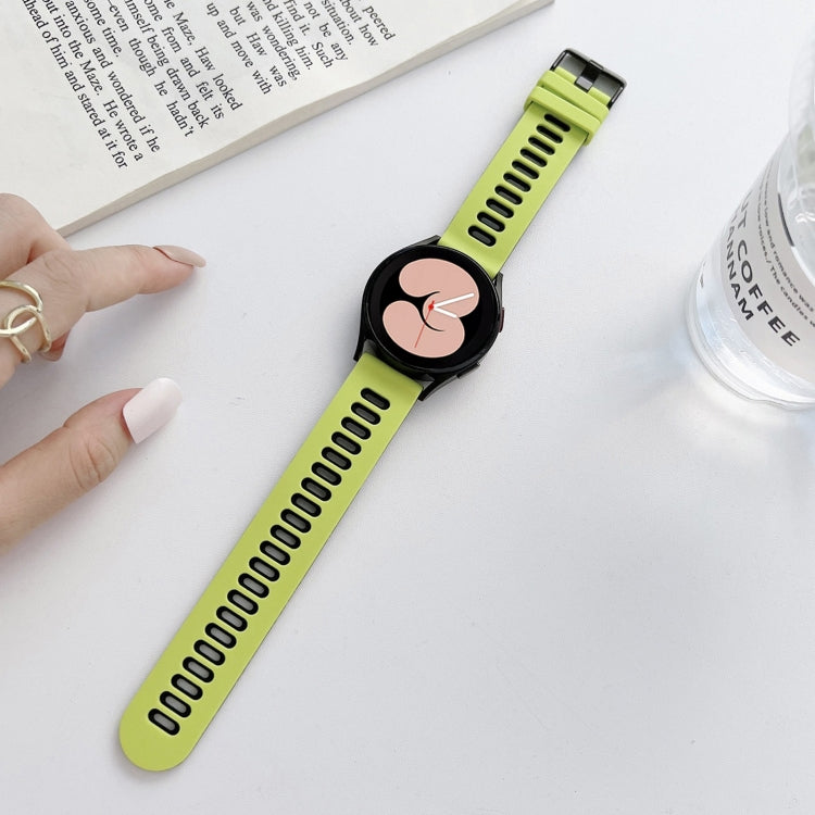 Cinturino in silicone bicolore, For Samsung Galaxy Watch4 40mm / 44mm