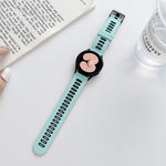 Cinturino in silicone bicolore, For Samsung Galaxy Watch4 40mm / 44mm