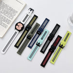 Cinturino in silicone bicolore, For Samsung Galaxy Watch4 40mm / 44mm