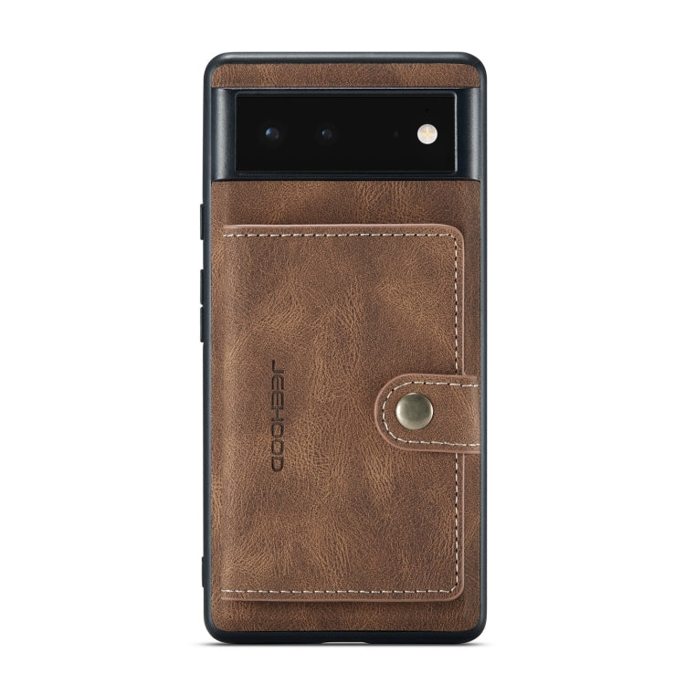 Custodia protettiva per telefono staccabile magnetica retrò JEEHOOD, For Google Pixel 6, For Google Pixel 6 Pro