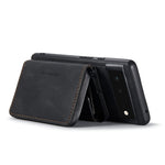 JEEHOOD Custodia in pelle per telefono a conchiglia orizzontale con cerniera magnetica, For Google Pixel 6, For Google Pixel 6 Pro