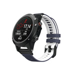 Cinturino in silicone bicolore per Garmin Fenix 6