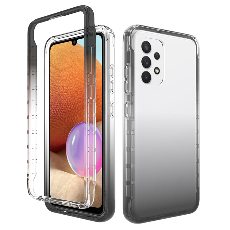 Custodia per telefono PC + TPU a cambiamento graduale bicolore ad alta trasparenza, For Samsung Galaxy A32 4G, For Samsung Galaxy A22 4G, For Samsung Galaxy A42 5G, For Samsung Galaxy A03s 164mm