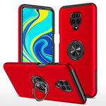 Custodia per telefono magnetica antiurto PC + TPU con supporto per anello invisibile, For Xiaomi Redmi Note 9 Pro / Note 9S, For Xiaomi Redmi Note 10 Pro