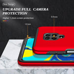 Custodia per telefono magnetica antiurto PC + TPU con supporto per anello invisibile, For Xiaomi Redmi Note 9 Pro / Note 9S, For Xiaomi Redmi Note 10 Pro