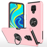 Custodia per telefono magnetica antiurto PC + TPU con supporto per anello invisibile, For Xiaomi Redmi Note 9 Pro / Note 9S, For Xiaomi Redmi Note 10 Pro