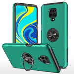 Custodia per telefono magnetica antiurto PC + TPU con supporto per anello invisibile, For Xiaomi Redmi Note 9 Pro / Note 9S, For Xiaomi Redmi Note 10 Pro