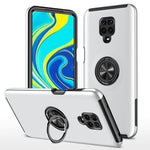 Custodia per telefono magnetica antiurto PC + TPU con supporto per anello invisibile, For Xiaomi Redmi Note 9 Pro / Note 9S, For Xiaomi Redmi Note 10 Pro