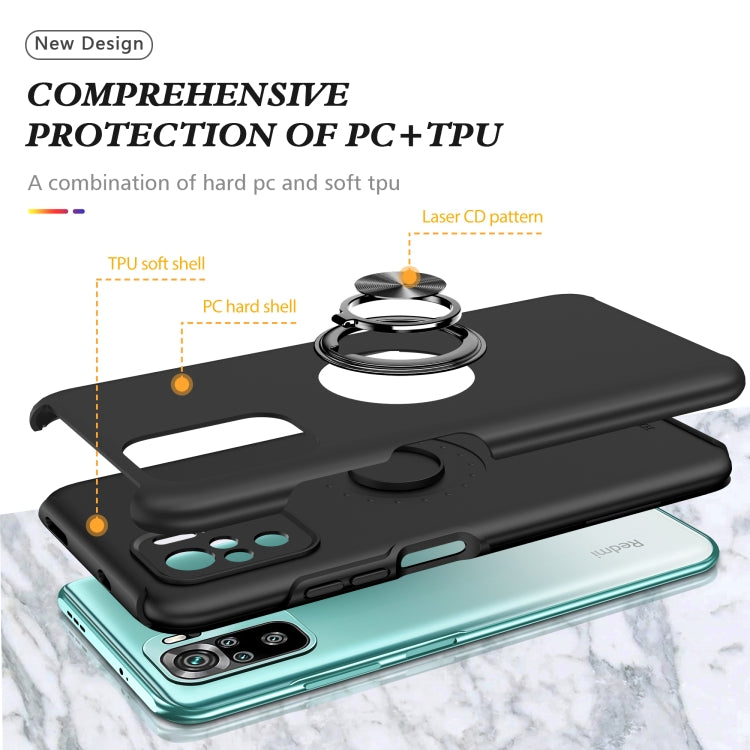 Custodia per telefono magnetica antiurto PC + TPU con supporto per anello invisibile, For Xiaomi Redmi Note 10 4G, For Xiaomi Mi 11 Lite 5G, For Xiaomi Redmi K40, For Xiaomi Redmi Note 10 5G, For Xiaomi Mi 11, For Xiaomi Mi 11 Pro                      ...