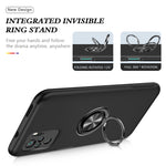 Custodia per telefono magnetica antiurto PC + TPU con supporto per anello invisibile, For Xiaomi Redmi Note 10 4G, For Xiaomi Mi 11 Lite 5G, For Xiaomi Redmi K40, For Xiaomi Redmi Note 10 5G, For Xiaomi Mi 11, For Xiaomi Mi 11 Pro                      ...
