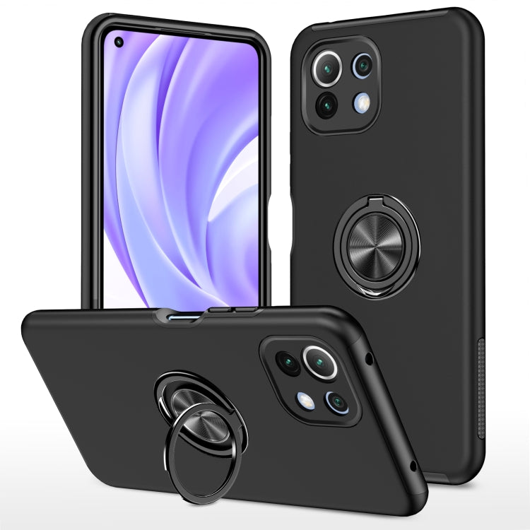 Custodia per telefono magnetica antiurto PC + TPU con supporto per anello invisibile, For Xiaomi Redmi Note 10 4G, For Xiaomi Mi 11 Lite 5G, For Xiaomi Redmi K40, For Xiaomi Redmi Note 10 5G, For Xiaomi Mi 11, For Xiaomi Mi 11 Pro                      ...