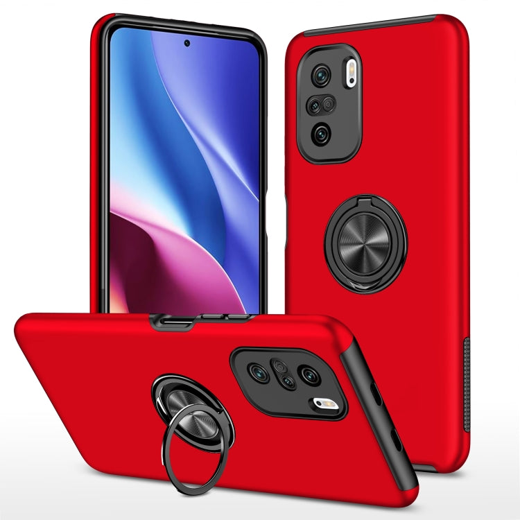 Custodia per telefono magnetica antiurto PC + TPU con supporto per anello invisibile, For Xiaomi Redmi Note 10 4G, For Xiaomi Mi 11 Lite 5G, For Xiaomi Redmi K40, For Xiaomi Redmi Note 10 5G, For Xiaomi Mi 11, For Xiaomi Mi 11 Pro                      ...