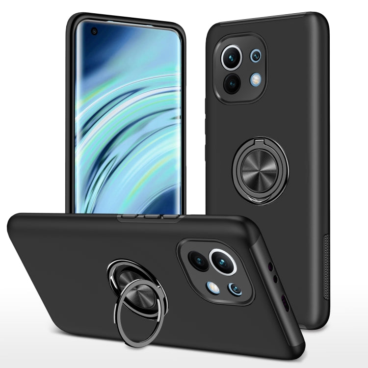 Custodia per telefono magnetica antiurto PC + TPU con supporto per anello invisibile, For Xiaomi Redmi Note 10 4G, For Xiaomi Mi 11 Lite 5G, For Xiaomi Redmi K40, For Xiaomi Redmi Note 10 5G, For Xiaomi Mi 11, For Xiaomi Mi 11 Pro                      ...