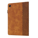 Custodia in pelle per tablet con vibrazione orizzontale Rhombus Skin Feel con slot per schede e supporto, For Samsung Galaxy Tab A8 10.5 2021 X200/X205, For OPPO Realme Pad