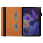 Custodia in pelle per tablet con vibrazione orizzontale Rhombus Skin Feel con slot per schede e supporto, For Samsung Galaxy Tab A8 10.5 2021 X200/X205, For OPPO Realme Pad