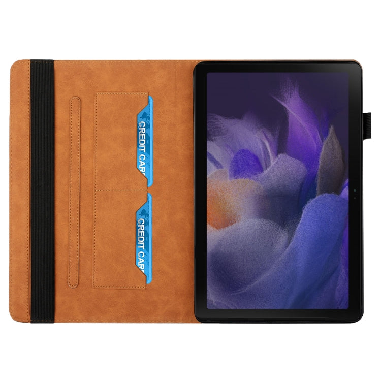 Custodia in pelle per tablet con vibrazione orizzontale Rhombus Skin Feel con slot per schede e supporto, For Samsung Galaxy Tab A8 10.5 2021 X200/X205, For OPPO Realme Pad