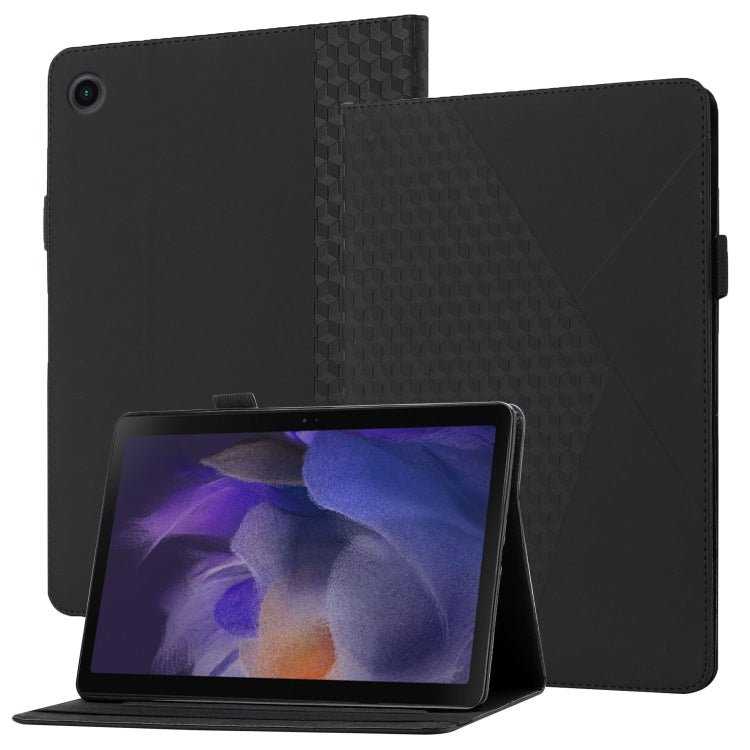 Custodia in pelle per tablet con vibrazione orizzontale Rhombus Skin Feel con slot per schede e supporto, For Samsung Galaxy Tab A8 10.5 2021 X200/X205, For OPPO Realme Pad