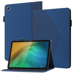 Custodia in pelle per tablet con vibrazione orizzontale Rhombus Skin Feel con slot per schede e supporto, For Samsung Galaxy Tab A8 10.5 2021 X200/X205, For OPPO Realme Pad