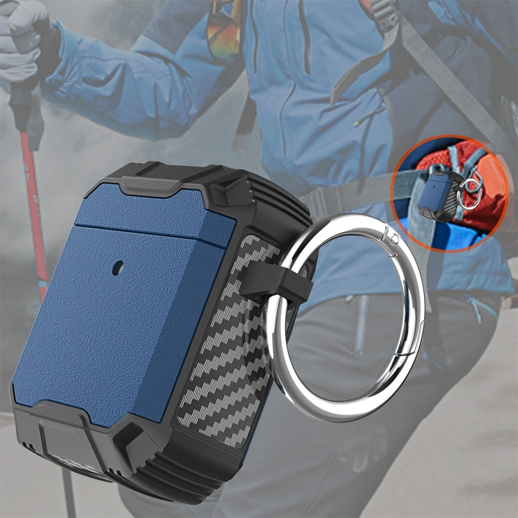Custodia TPU antiurto con gancio per AirPods 3