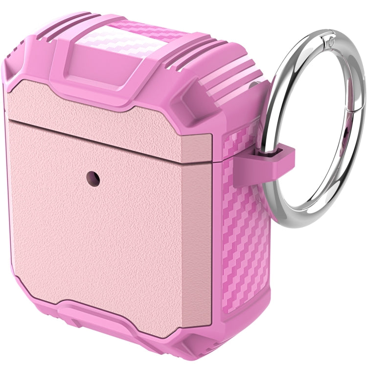 Custodia TPU antiurto con gancio per AirPods 3