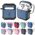 Custodia TPU antiurto con gancio per AirPods 3