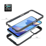 Starry Sky Solid Color Series Custodia protettiva antiurto per PC + telefono in TPU, For OPPO A16