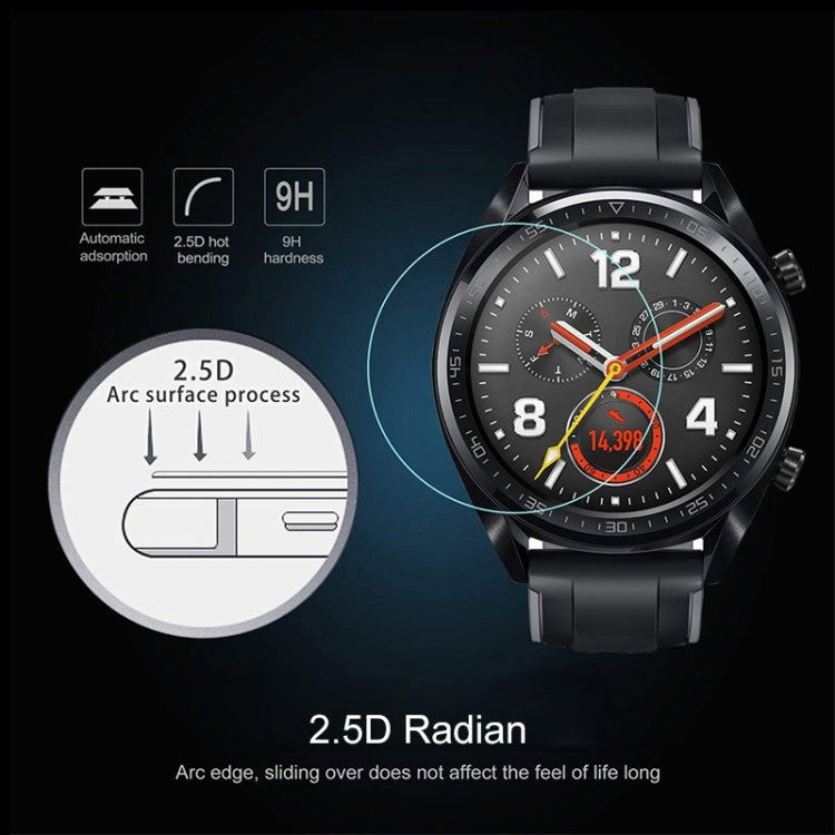 Pellicola in vetro temperato universale di diametro 22 mm per Samsung / LG / Sony / Huawei / Garmin, 22mm