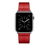 Cinturino di ricambio in pelle per Apple Watch Series, 7 45mm / 6&SE&5&4 44mm / 3&2&1 42mm